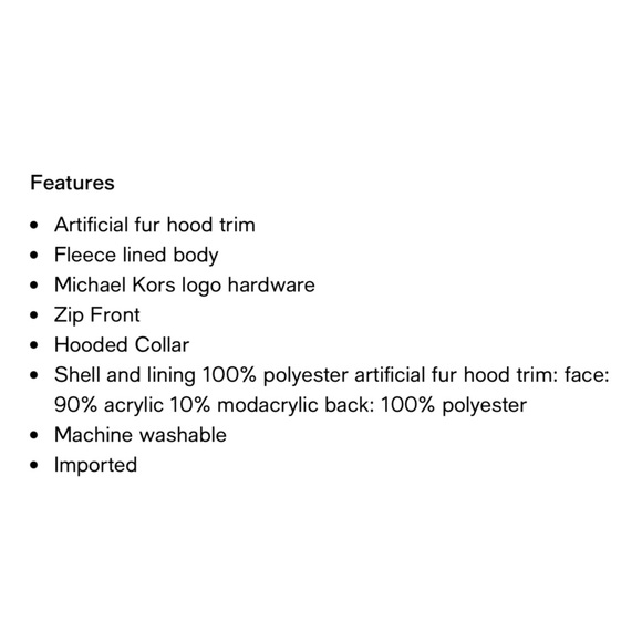 Michael Kors Pink Puffer Coat
Size 12mos - Picture 8 of 8